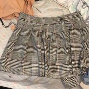 houndstooth skirt